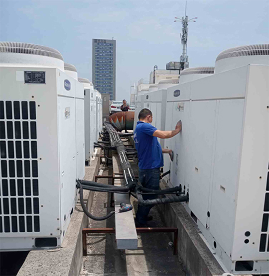 饶平中央空调制热和不制冷系统维修方法